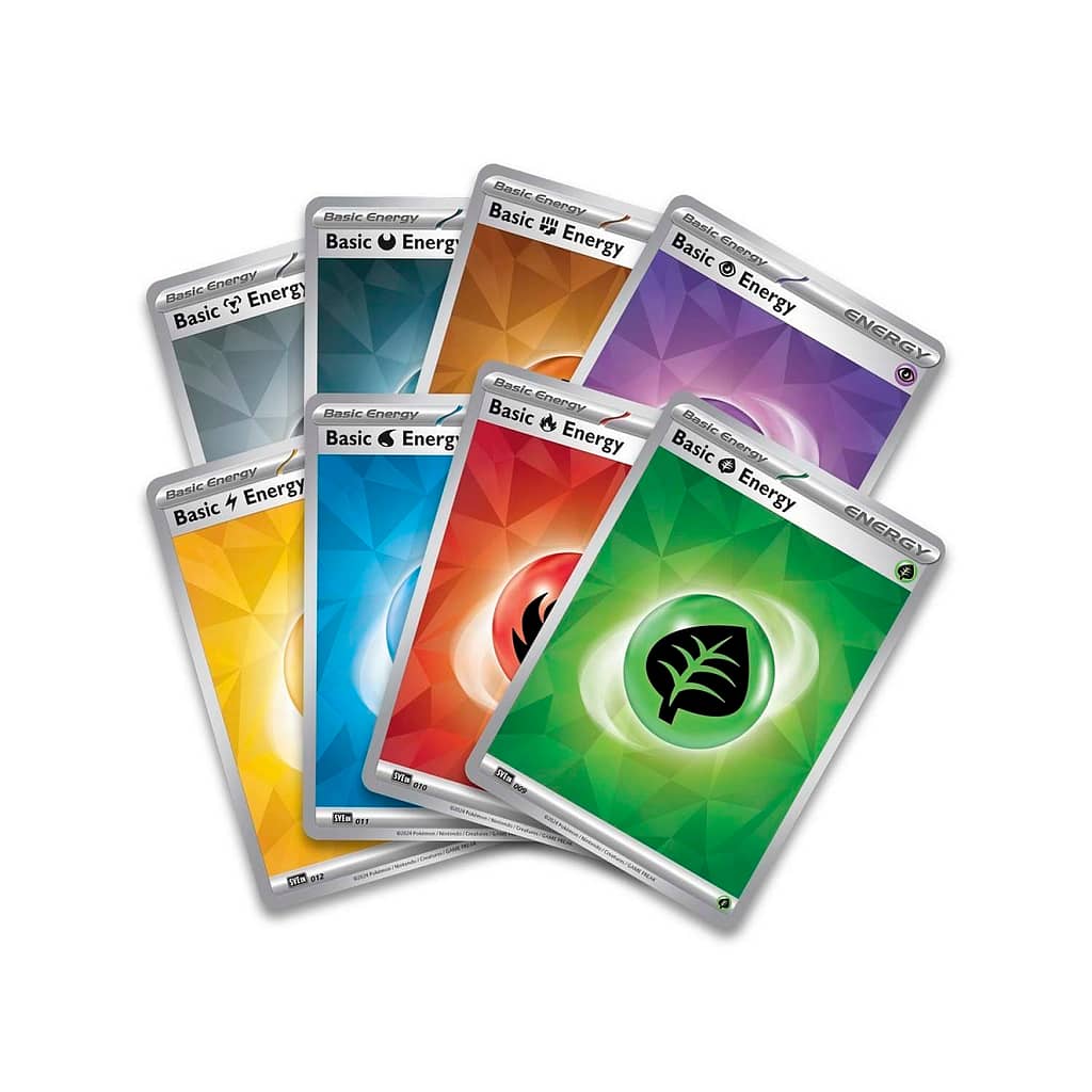 cartas de energía prismatic evolution pokemon tcg