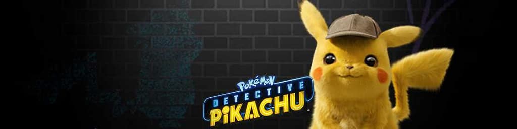 banner detective pikachu