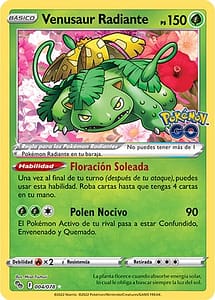 Radiant Venusaur Pokemon GO