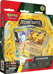 zapdos ex deluxe battle deck caja de frente zapdos ex deck